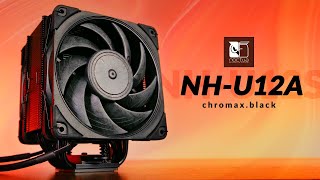 Noctua NHU12A ChromaxBlack Review  Best overall CPU Cooler [upl. by Patten]