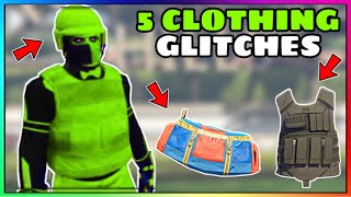 Top 5 Clothing Glitches After Patch 168 GTA Online [upl. by Allehc]