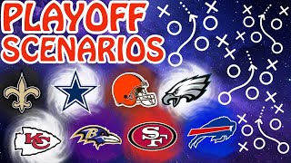 NFL UPDATED Week 16 Playoff Picture amp Scenarios [upl. by Hooge]