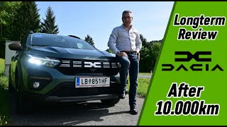 10000Km with Dacia Jogger Hybrid Extreme all around review CC  English  German and more [upl. by Josephina775]