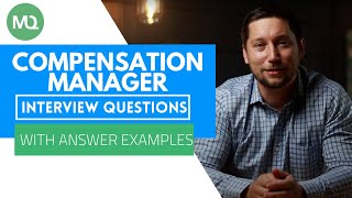 Compensation Manager Interview Questions with Answer Examples [upl. by Plafker]