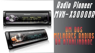 REVIEW PIONEER MVHX3000BR  MELHOR CUSTO BENEFÍCIO [upl. by Love]