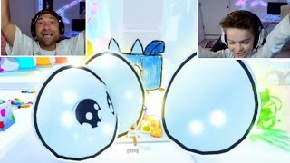 We Hatch 1200 Sad Eggs to Get The TITANIC SAD CAT Pet Simulator 99 [upl. by Akeimat368]