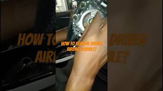 How to remove driver airbagshorts [upl. by Aisatnaf]