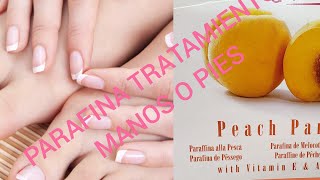 TRATAMIENTO CON PARAFINA PARA MANOS O PIES PASO A PASO [upl. by Anemix]