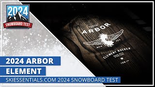 2024 Arbor Element Camber and Element Rocker  SkiEssentialscom Snowboard Test [upl. by Peedus]