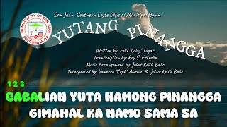 Yutang Pinangga Karaoke  Cabalian Southern Leyte Official Municipal Hymn [upl. by Elva]