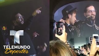 Así fue el show de Maluma en el cumpleaños de Neymar  Deporte Rosa  Telemundo Deportes [upl. by Arinaid165]