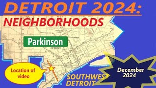 Detroit Neighborhoods 2024 Parkinson Bruckner to Michigan With Narration detroitneighborhoods [upl. by Uolyram]