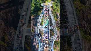 Ruyi glass bridge china shorts bridge china nature viral trending [upl. by Ikuy]