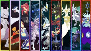 All Pokémon Main Legendary Battle Themes GEN 19 Dec 2023 [upl. by Liborio959]