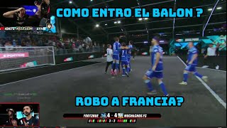 GOLLL HISTORICO  MUCHACHOSFC ELIMINA FOOT2RUE  ARG VS FRANCIA muchachos djmario kingleague [upl. by Milissa]