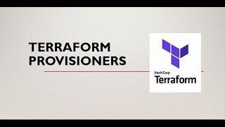 17 what is Terraform Provisioners ​ [upl. by Annim940]