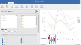 Mixture Rasch model analysis with free software Jamovi [upl. by Lamiv]