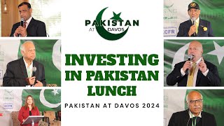 Investing in Pakistan  Lunch  Pakistan at Davos 2024  KCFRSACC Event  SHORT [upl. by Fariss233]