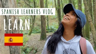 I went on a hike  🇪🇸 SPANISH VLOG for Spanish Learners w subtitles [upl. by Ansel646]