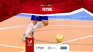 FUTSAL  FISU America Games Cali 2024 Día 5 [upl. by Neenwahs]