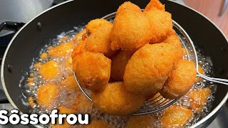 BEIGNETS DE HARICOTS Sosso froufrou [upl. by Yendis]