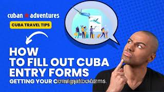 How to Fill Out The DViajeros Cuba Entry Form [upl. by Dnanidref]