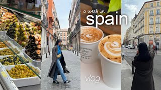 spain vlog  madrid cafes tapas sangria churros toledo shopping 3 days in spain travel vlog [upl. by Nylirret]