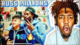 AMERICAN REACTS to Russ Millions  13 Official Video 😱🔥‼️ [upl. by Kreager]