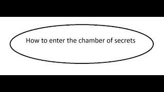 How to enter the chamber of secrets in RO wizard [upl. by Norraa874]