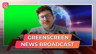 📺How to Create a Fun News Broadcast Video InShot Tutorial [upl. by Gerladina]