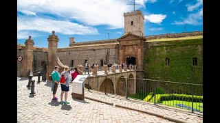 Arriving at Teleferic De Montjuic  360 Degree  5k  VR Experience [upl. by Fuld]