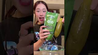 where my pickle lovers at 😖mukbang asmr pickles picklerick foodie toronto [upl. by Alwin]