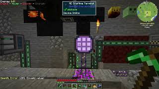 FTB Endeavour Episode 9  AE2 Crafting CPU And Storage Automation Prep [upl. by Erdnaid6]