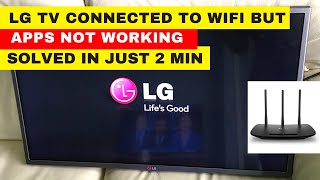 How to Fix LG Smart TV Wont Connect To Wifi Internet LG WebOS Smart TV Troubleshooting [upl. by Blim]