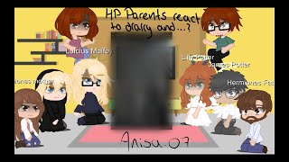 Harry potter parents reeact to drarry and tried to make it seem canon anisa07 [upl. by Retsevel]