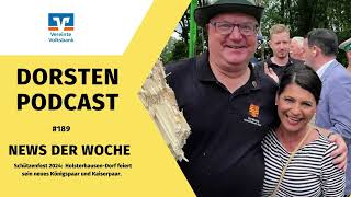 189 News der Woche Neues Königspaar in HolsterhausenDorf [upl. by Dituri]