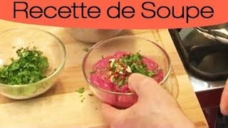 Recette  Soupe de betterave [upl. by Akela135]