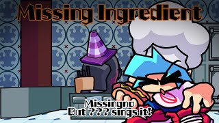 Missing Ingredient  Missingno but  sings it FNF Cover [upl. by Bilski]