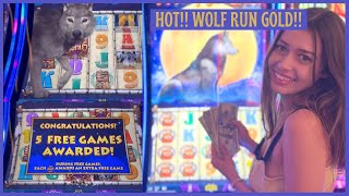 Huge Win On Wolf Run Gold Slot Machine [upl. by Kati]