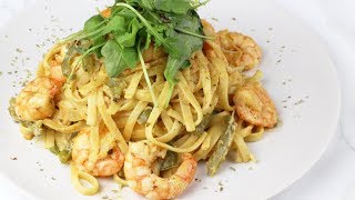 Romige pasta met scampi roomsaus [upl. by Itsirhc579]