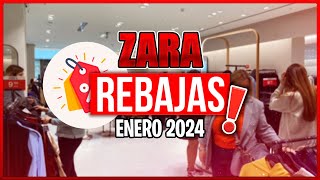 REBAJAS ZARA ENERO 2024  ZARA SALES JANUARY 2024 [upl. by Leonard]