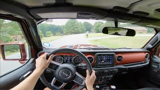 2021 Jeep Wrangler Rubicon POV Review Walkaround and Test Drive [upl. by Falkner]