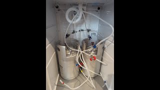 Komos FourTap Kegerator Gas Line Installation [upl. by Llerol]