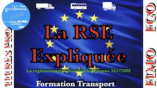 La Réglementation Sociale Européenne Expliquée  RSE commentée et analysée [upl. by Novello]