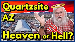 BEST Van Life Camping 7 Reasons TO GO to QUARTZSITE AZ and 3 Reasons NOT TO [upl. by Joli190]