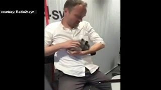 Bunny beaten to death live on Danish radio [upl. by Htrag]