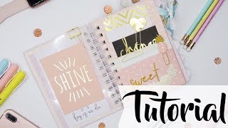 Tutorial mi nueva agenda para el bolso 2019 de Alúa Cid [upl. by Glanti]