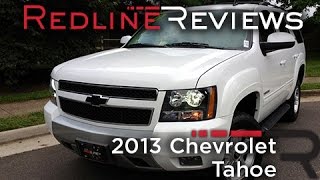 2013 Chevrolet Tahoe Review Walkaround Exhaust amp Test Drive [upl. by Soll]