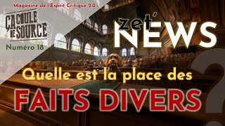 La place des faits divers ZetNEWS [upl. by Prochora]