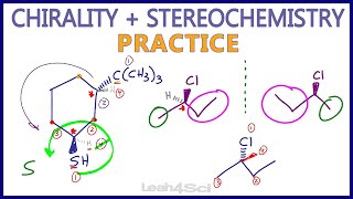 Chirality and Stereochemistry Practice Problems [upl. by Okin]