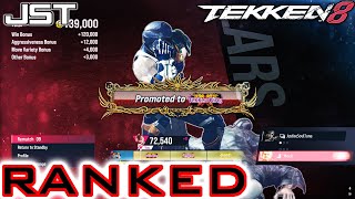 The Day I Got Tekken King Twice – JST Lars Ranked Matches TEKKEN 8 [upl. by Lubba]