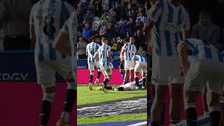 WHAT A BALL FROM NIGEL LONWIJK 🥶 Bojan Radulović scores our third football htafc goals [upl. by Carolina]