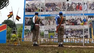 UN peacekeepers withdraw from Kamanyola base as DR Congo police take charge [upl. by Sucramel87]